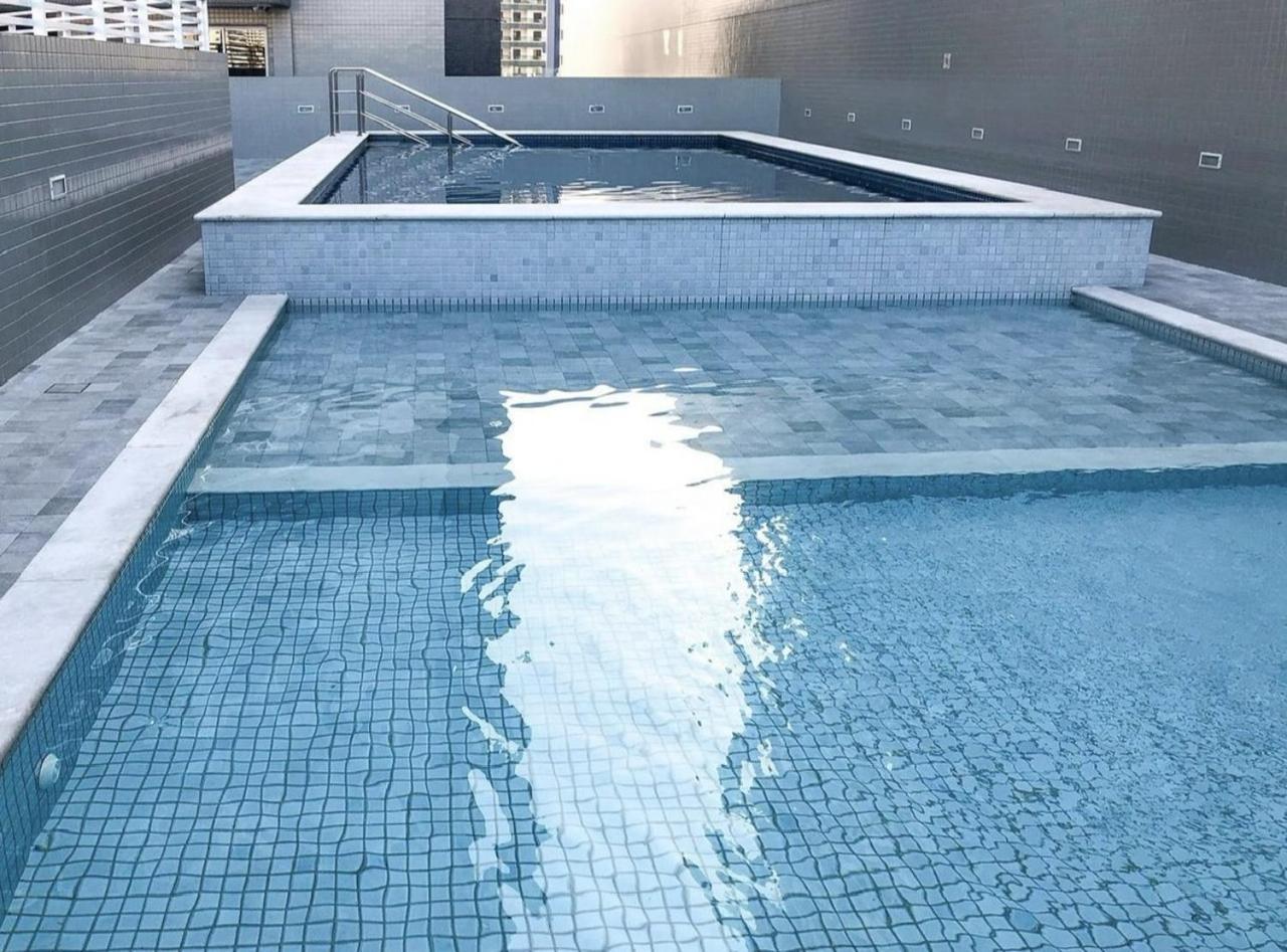 Apto Otima Localizacao A 100M Da Praia, Piscina, Ar Condicionado, Garagem E Portaria 24H Πράια Γκράντε Εξωτερικό φωτογραφία